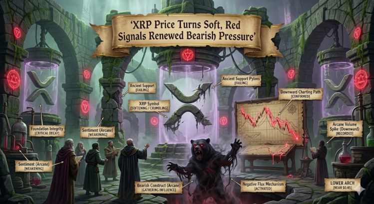 XRP Price Turns Soft, Red Signals Renewed Bearish Pressure